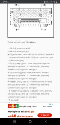 Jak podłączyć wzmacniacz BOSE 4166 z Audi A8 do Civic?