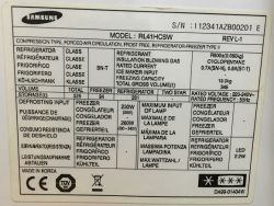 Lodówka Samsung RL41HCSW - oblodzenie szuflad zamrażarki, wcześniej lód na dole Lodówka Samsung RL41HCSW - oblodzenie szuflad zamrażarki, wcześniej lód na dole