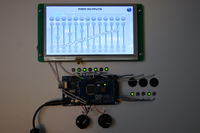Arduino Mega 2560 z LCD DMT80480T070_03WT Arduino Mega 2560 z LCD DMT80480T070_03WT