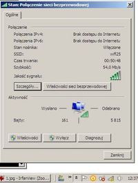 "connected to wifi network", "no internet access" only