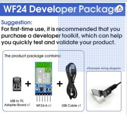 DX-Smart BK7238 DX-WF24A Module with DX-PJ16-V1.1 CH340 USB-TTL from Taobao/Superbuy