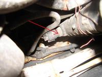 OPEL ASTRA f - Gdzie znajduje się czujnik włączenia wiatraka przy chłodnicy?