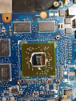 [Zlecę] Toshiba l850-10w - Zlecę wymianę Uszkodzonego układu graficznego