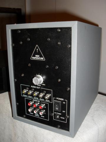 Subwoofer 5.1 zepsuty wyłącznik....