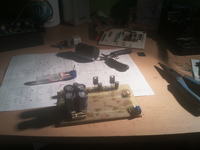Wzmacniacz mocy MOS-FET 2x120W/8ohm. Wzmacniacz mocy MOS-FET 2x120W/8ohm.