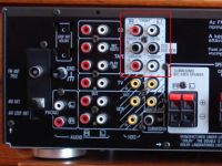 Technics SA-AX 530 - Słaby sygnał na wyjściu VCR OUT i TAPE OUT