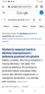 Samsung S9: Sposób na szum w głośniku przy odtwarzaniu YouTube