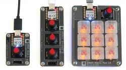 Kontroler ANAVI Macro Pad 10 i pokrętła z firmware KMK na Raspberry Pi RP2040