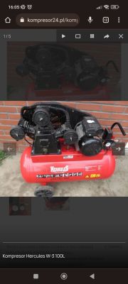 Sprawdzenie podłączenia kompresora Herkules 60/10/100 (model: w3-100 cm3) po zmianie z 430V na 220V