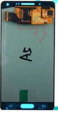 Samsung A5 A500fu - Biały ekran, różowy wyświetlacz, uszkodzona taśma LCD?