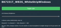 [BK7231N / CB3S] Tuya Generic ih001 Led Controller Single Color