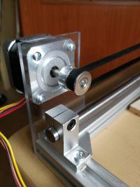 Prosty ploter laserowy CNC o mocy 2,5W