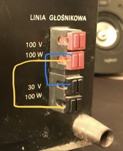 [Elektronika - WM5100] wzmacniacz audio, pytanie dotyczące złączy.