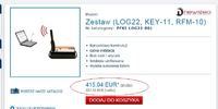 Termometr GSM - pomiar temperatury + WWW z wykresami