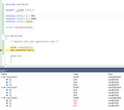 avr-gcc 7.3.0 i ATtiny10 - __int24 działa w kompilacji, ale Error List pokazuje N3129