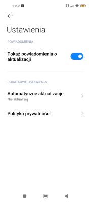 Redmi Note 10: Aktualizacje bez zgody mimo wyłączenia opcji automatycznych aktualizacji