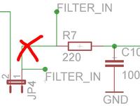 [EAGLE] Rozdzielenie linii z zachowaniem połączenia.