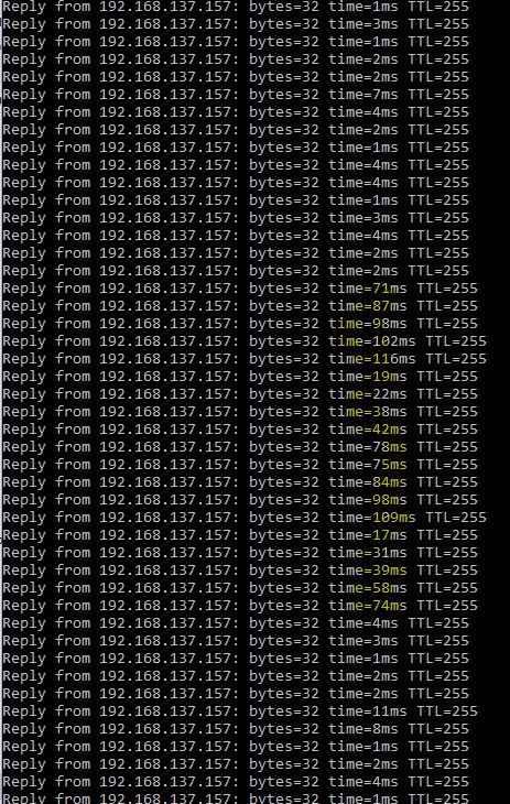 Screenshot showing two power save modes with current values: powersave 0 (0.11A) and powersave 1 (~0.2A), plus info on higher ping delays for powersave 1.