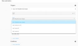 Automation Configuration in Home Assistant Configuration interface for automation in Home Assistant.
