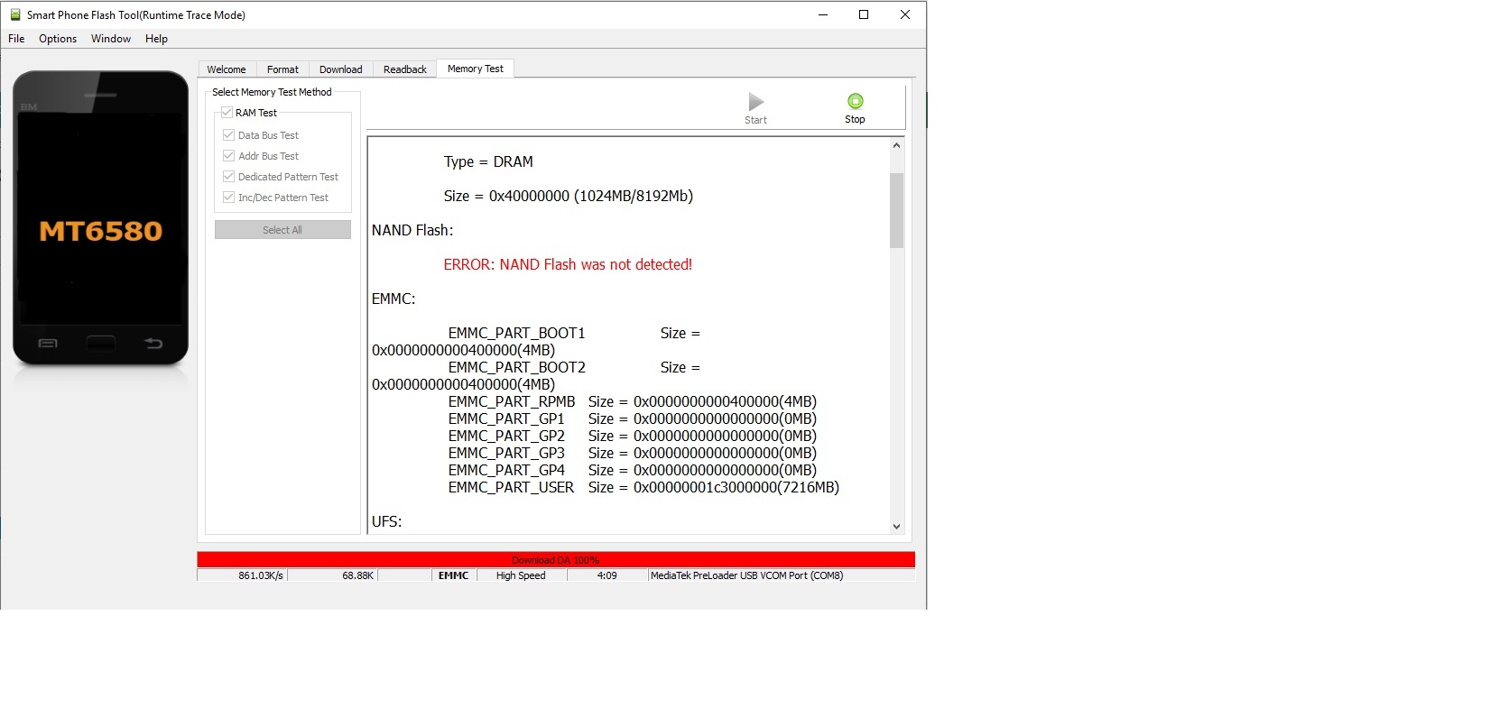 Manta msp95014 nie uruchamia się - zawiesza na logo, problem z firmware
