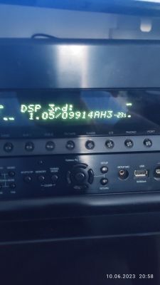 Onkyo tx-nr5007 - cisza po wymianie DSP (D830K013DZKB5), aktualizacja firmware i pomiar napięć