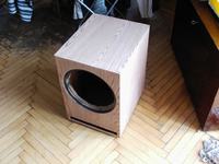 Subwoofer(bez wzmacniacza) na BSW 124II, obudowa 46L.