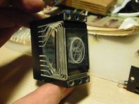 Zegar z nietypowym wyświetlaczem