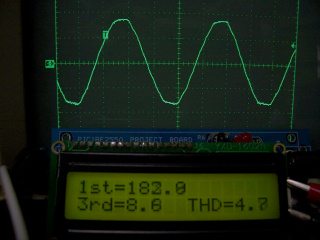 Cyfrowy miernik trzeciej harmonicznej