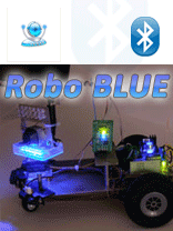 Robo BLUE - robot (Bluetooth/Podczerwień/RC 433MHz)