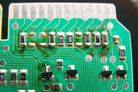 Siemens S9ET1S SE25A264-Moduł AKO-wypaliło się 10 rezystorów SMD i je