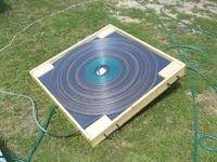 Solar collector - heating water in a small pool Solar collector - heating water in a small pool