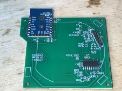 Circuit Board of TS02-EU-B2 Switch Circuit board of TS02-EU-B2 switch with visible CB3S WiFi module.