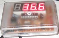 Termometr z wyświetlaczem LED i sondą temperatury Termometr z wyświetlaczem LED i sondą temperatury
