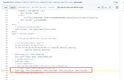 Code snippet with highlighted IGMP flags line in ethernetif.c file on GitHub.