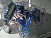 Pilot bluetooth w obudowie od pada N64