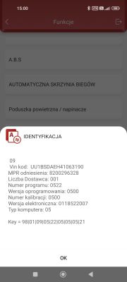 Rozkodowanie PINu do Immobilisera w samochodzie DACIA SANDERO
