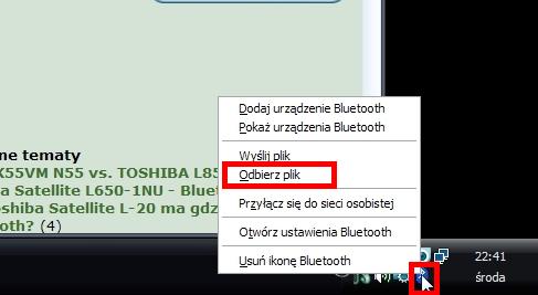 Проблема с bluetooth toshiba satellite