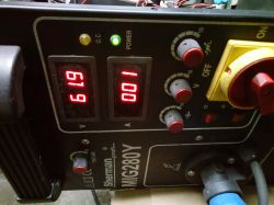 Migomat Sherman MIG 280Y, uszkodzone tranzystory igbt oraz sterowanie posuwem