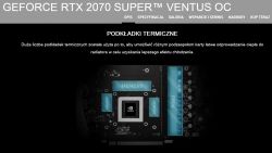 Karta Graficzna MSI Ventus RTX 2070 Super OC - TEMPERATURY