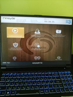 Gigabyte RC56 nie bootuje Windows, widoczny dysk M.2, brak bootowania z USB