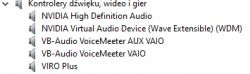 Brak wyświetlania głośników na liście dźwięków w Windows 10