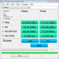 Dyski SSD OCZ 60GB Agility 3 w RAID0 - niskie transfery