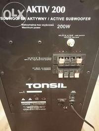 Podłączenie Tonsil Aktiv200 do wzmacniacza Yamaha