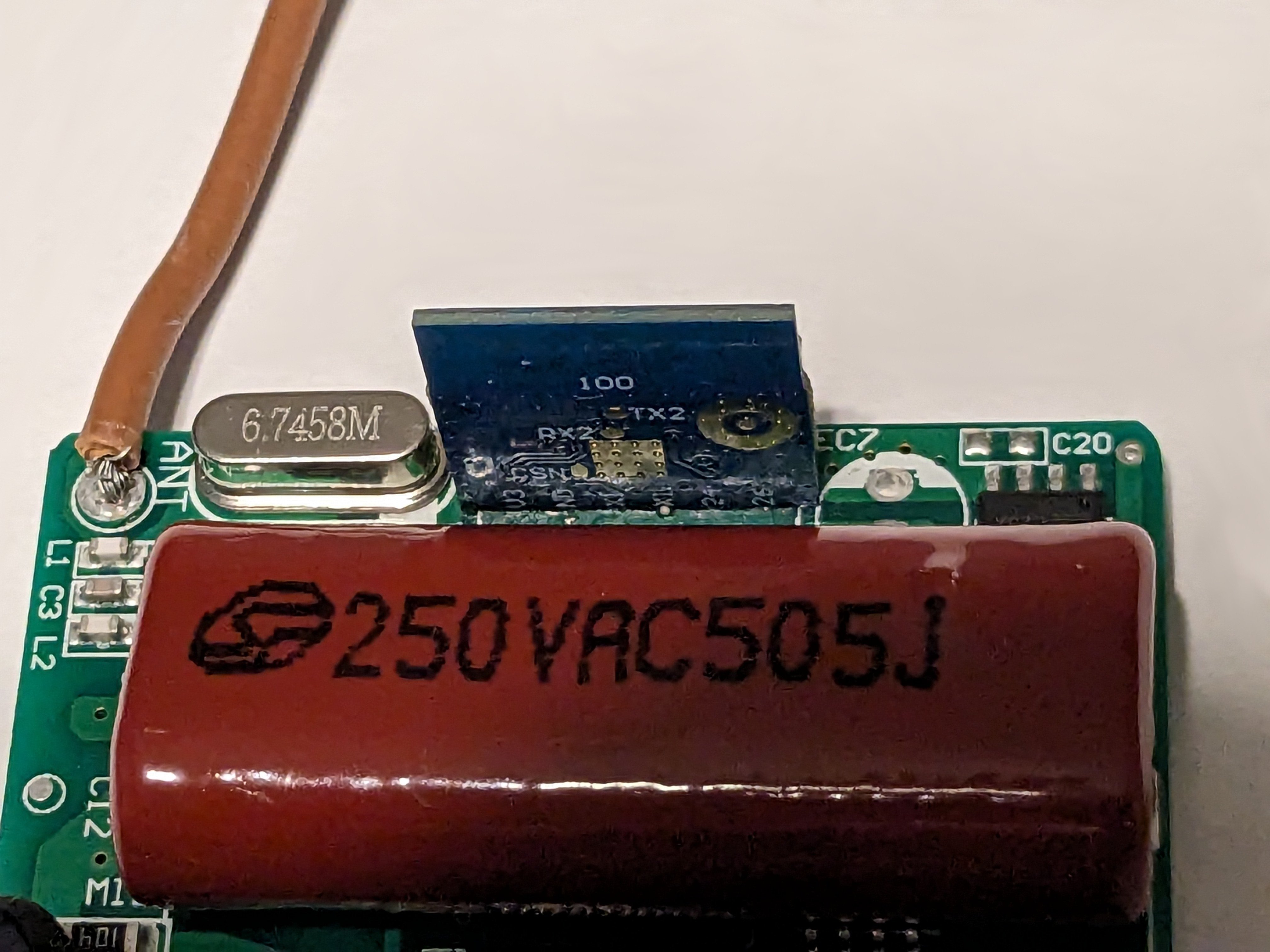 [BK7231/CB2S] Ceiling Fan Controller with Dimmer and RF Remote