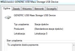 GOODDRIVE Twister 8GB – pendrive widoczny, brak dostępu i formatowania w Windows 7