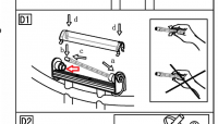 Replacement Guide for R7S Halogen Bulb in Fixed Glass Cover Floor Lamp - No Screws, Only Clamps
