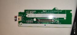Fragment płytki drukowanej z elektroniki mini wieży Panasonic SA PM 500