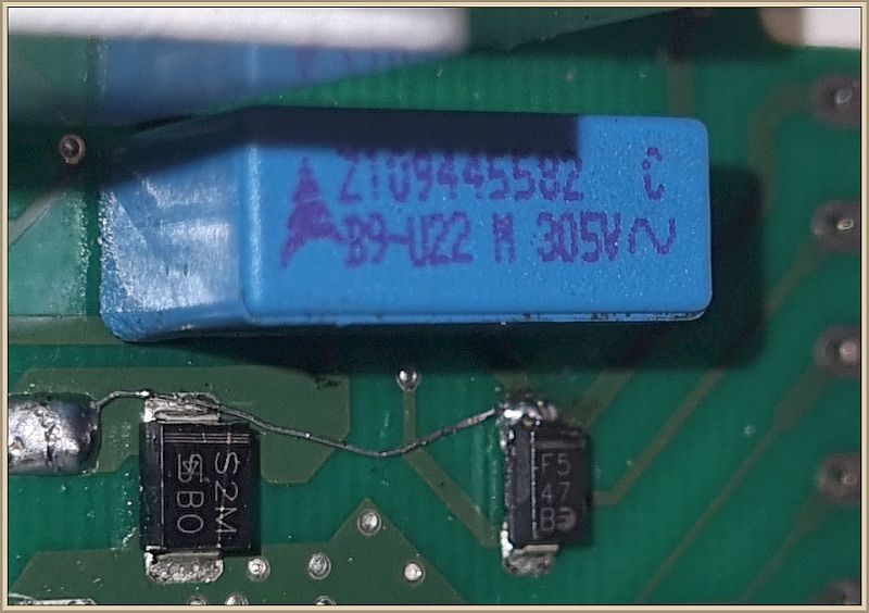 Bosch SMV50E70EU/52 (SD6P1B) - po wymianie TNY264 rezystora 100R nie ma stabilnego zasilania?