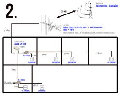 Instalacja na 6 odbiorników - dobór elementów (schemat)