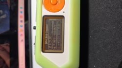 Wyświetlacz LCD z danymi z czujnika BME680, temperatura, ciśnienie, wilgotność.